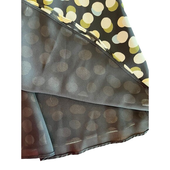 Skirt U3 COLLECTION Women's Colored Circle  Ivory, Black, Blue, Green Sz… - Picture 4 of 8